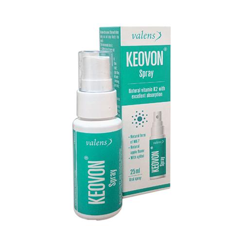 TPBVSK Keovon Spray - Hỗ trợ bổ sung Vitamin K2 MK7 giúp hấp thu canxi vào xương