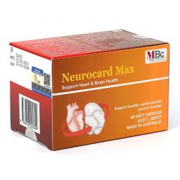 TPBVSK Neurocard Max - Hỗ trợ tốt cho não bộ và tim mạch