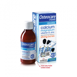 TPBVSK Osteocare Liquid - Hỗ trợ bổ sung Canxi, Vitamin D, Magie, Kẽm