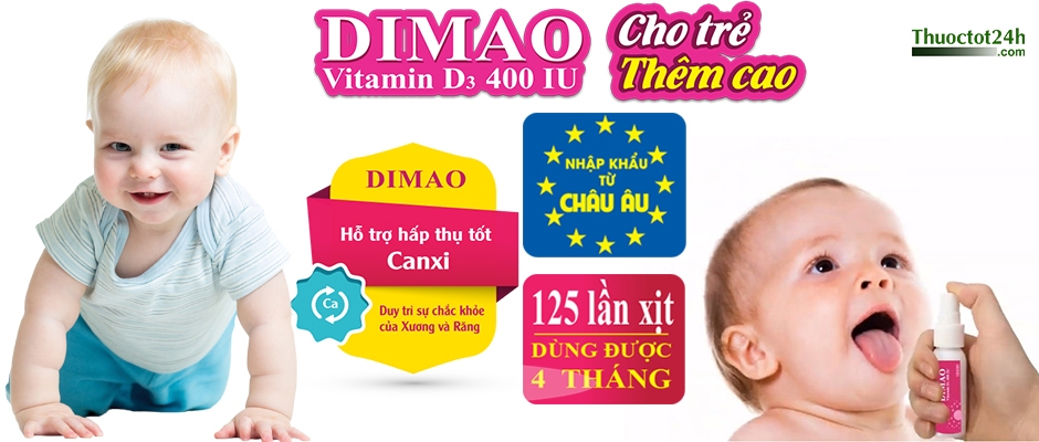 Dimao - Cho trẻ thêm cao