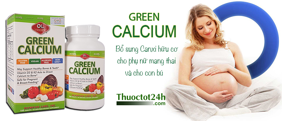 Green Calcium - Bổ sung canxi cho bà bầu