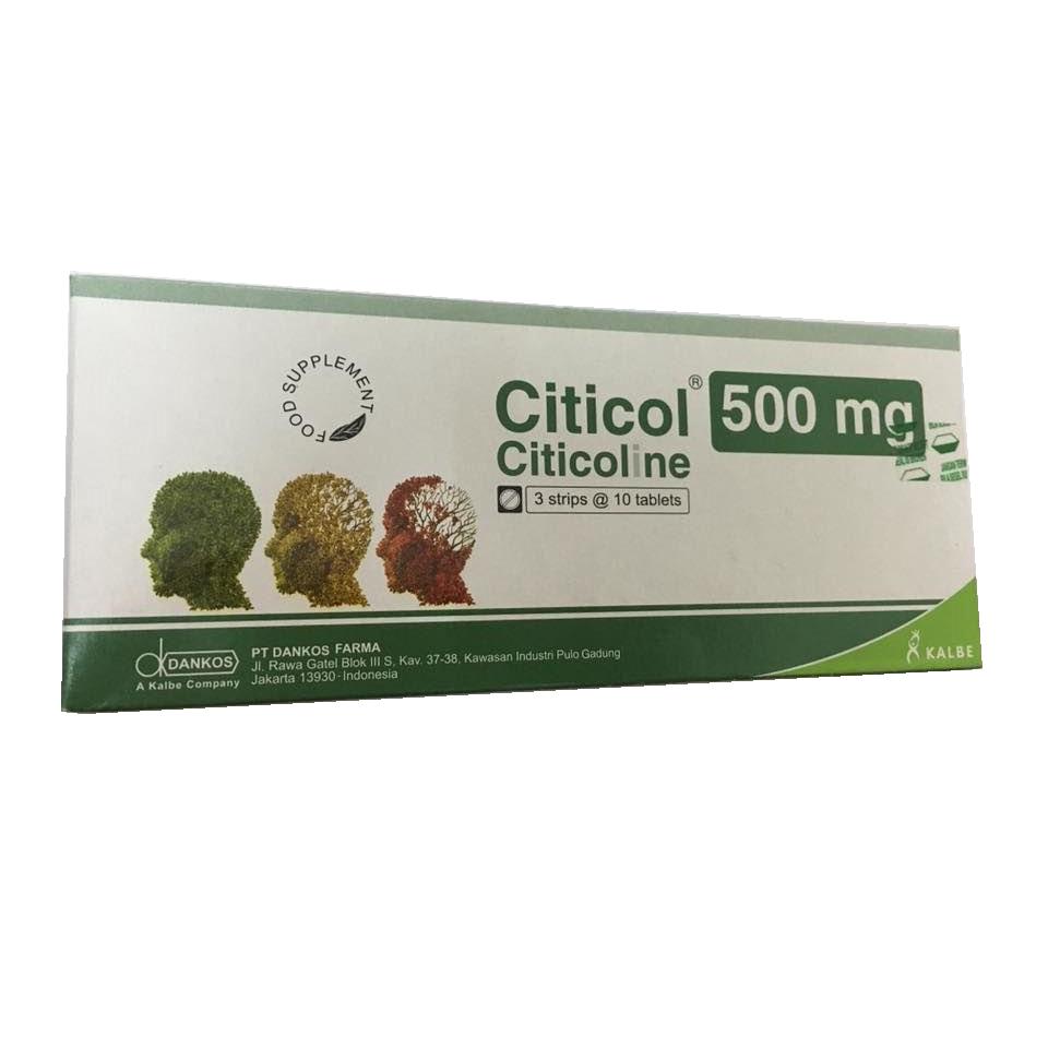 TPBVSK Citicol 500 mg - Hỗ trợ tăng cường hoạt động não