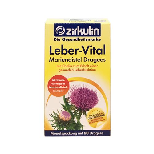 TPBVSK Zirkulin Leber-vital Mariendistel Dragees – Sản phẩm nhập khẩu từ Đức