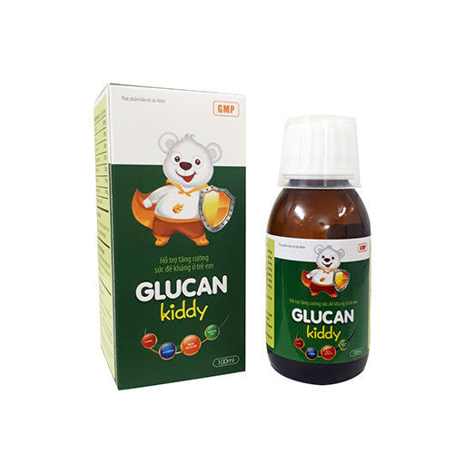 TPBVSK Glucan Kiddy - Siro hỗ trợ tăng cường sức đề kháng cho trẻ em 