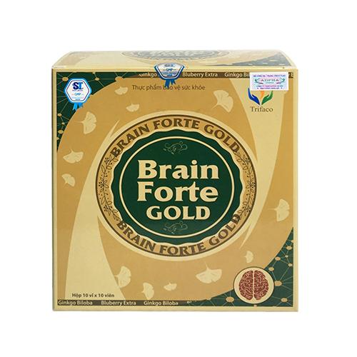 TPBVSK Brain Forte Gold - Hỗ trợ tăng cường tuần hoàn máu não