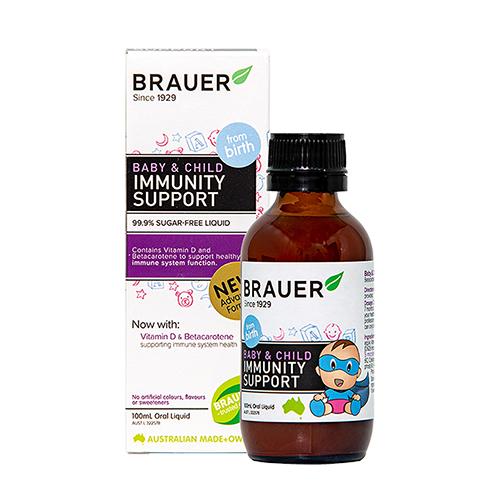TPBVSK Brauer Baby & Child Immunity Support - Hỗ Trợ Tăng Sức Đề Kháng Cho Trẻ
