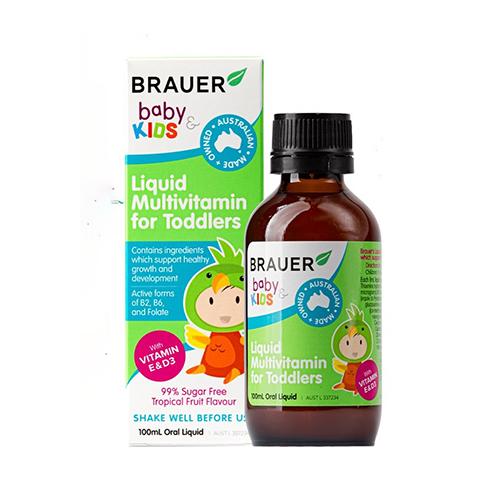 TPBVSK Brauer Baby & Kids Liquid Multivitamin For Toddlers