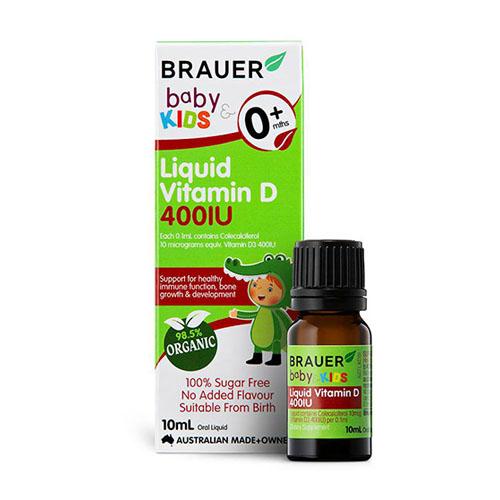 TPBVSK Brauer Baby & Kids Liquid Vitamin D 400 IU