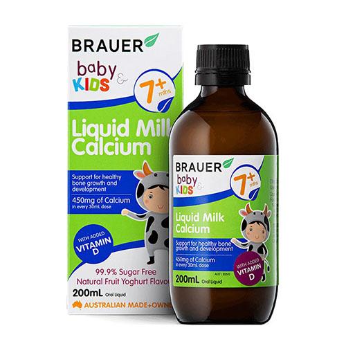 TPBVSK Brauer Baby & Kids Liquid Milk Calcium - Bổ Sung Canxi Sữa Cho Trẻ