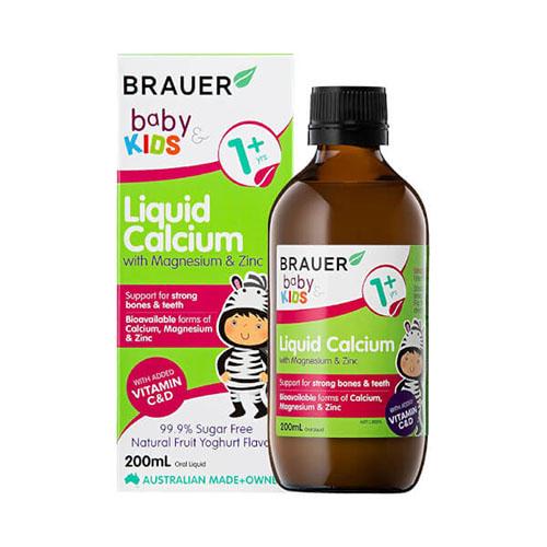 TPBVSK Brauer Baby & Kids Liquid Calcium With Magnesium And Zinc