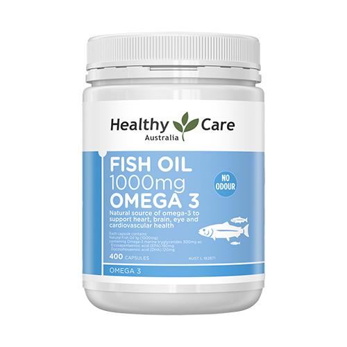 TPBVSK Healthy Care Fish Oil 1000mg Omega 3 - Bổ Não, Tốt Cho Tim Mạch