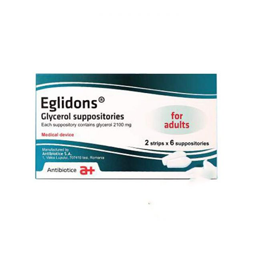 Eglidons for adult  - Viên đặt trực tràng cho người lớn