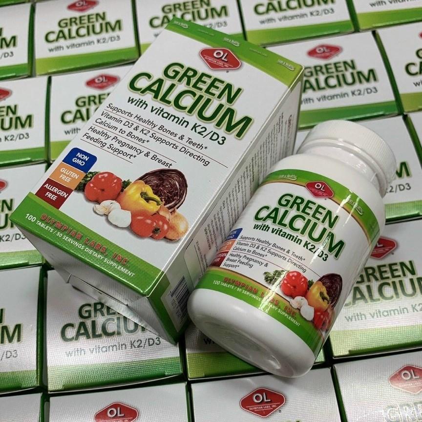 TPBVSK GREEN CALCIUM - Hỗ trợ giảm nguy cơ loãng xương