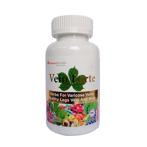 Vein Forte - Hỗ trợ ngăn ngừa suy giãn tĩnh mạch, phòng ngừa trĩ