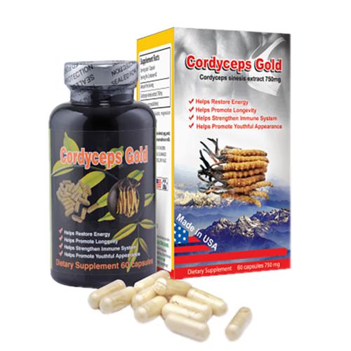 TPBVSK Đông Trùng Hạ Thảo Cordyceps Gold 750 mg