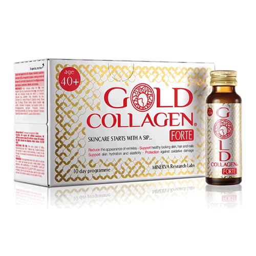 TPBVSK Gold Collagen Forte - Nước uống chống lão hoá da cho tuổi 40+