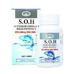 TPBVSK S.O.H Superior Omega - 3 High Potency - Omega 3 hàm lượng cao