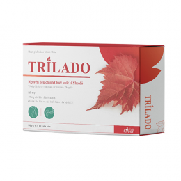 TPBVSK Trilado - Hỗ trợ giảm táo bón và các biểu hiện của trĩ 