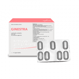 Viên đặt phụ khoa hỗ trợ chống viêm Ginestra