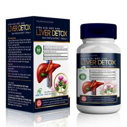 TPBVSK Viên giải độc gan Liver Detox Poke USA - Hỗ trợ giải độc gan