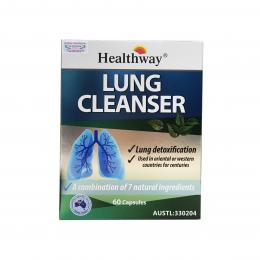 TPBVSK Healthway Lung Cleanser 60s - Hỗ trợ thanh lọc thải độc, chống nhiễm độc phổi