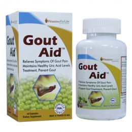 TPBVSK Gout Aid - Hỗ trợ giảm các triệu chứng ở người bị gút