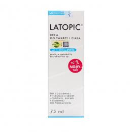 Latopic face and body cream - Kem dưỡng ẩm, dịu ngứa cho da dị ứng, kích ứng