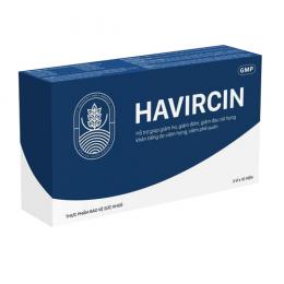 TPBVSK Havircin hỗ trợ giúp giảm ho, đờm, đau rát họng