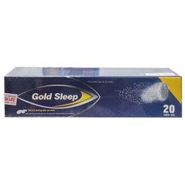 TPBVSK Viên sủi Gold Sleep giúp ngủ ngon, hỗ trợ giảm căng thẳng, lo âu do mất ngủ