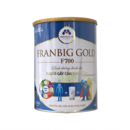 Sữa FranBig Gold F700 - Dinh dưỡng dành cho người gầy cần tăng cân