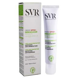 SVR Sebiaclear Creme SPF50 kem chống nắng ngăn ngừa mụn