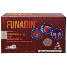 TPBVSK Funadin - Giúp hỗ trợ tăng cường khả năng giải độc, bảo vệ gan