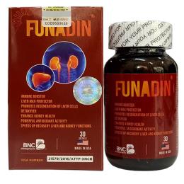 TPBVSK Funadin - Giúp hỗ trợ tăng cường khả năng giải độc, bảo vệ gan