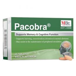 TPBVSK Pacobra -  Hỗ trợ tăng cường máu lưu thông lên não