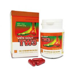 TPBVSK Viên Gout TW3 - Hỗ trợ đắc lực cho bệnh nhân Gout