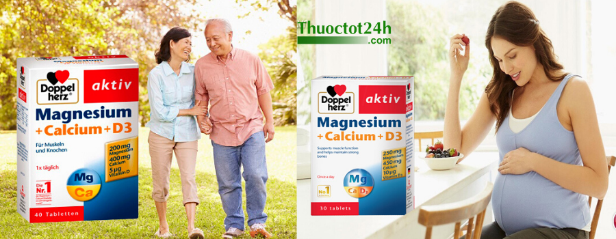 Magnesium-calci-d3 cho bà bầu