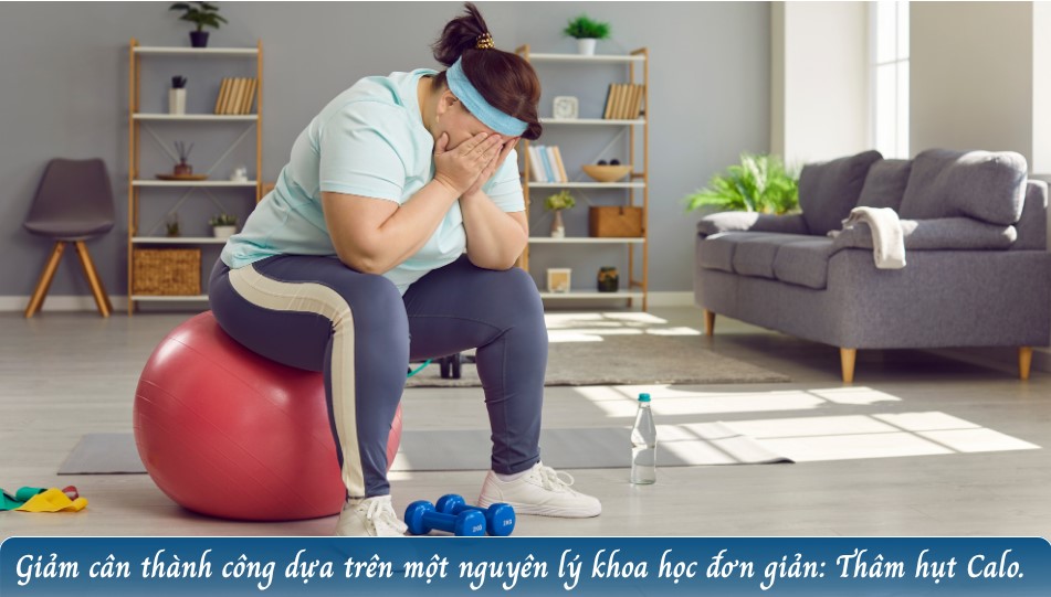 giảm cân thâm hụt calo