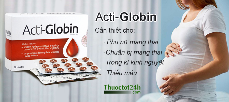 Acti-Globin dành cho phụ nữ có thai